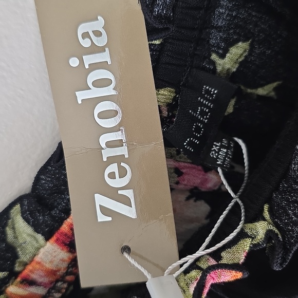 Zenobia Strapless and Black Floral Maxi Dress Duo - Picture 3 of 9